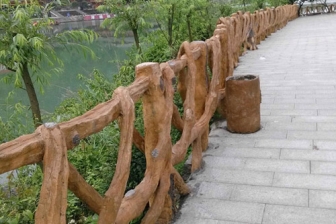 湘西仿木树藤栏杆