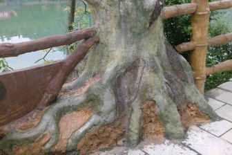 仿木树桩