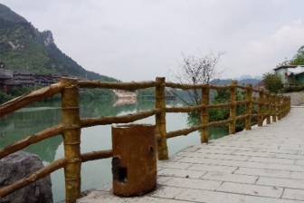 天门仿木栏杆